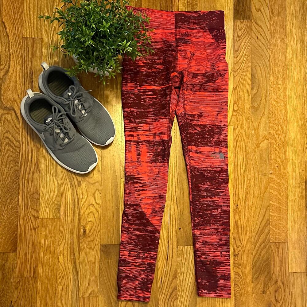 The North Face Motus Tight Pocket Drawstring Athletic Leggings Women’s XS Bright